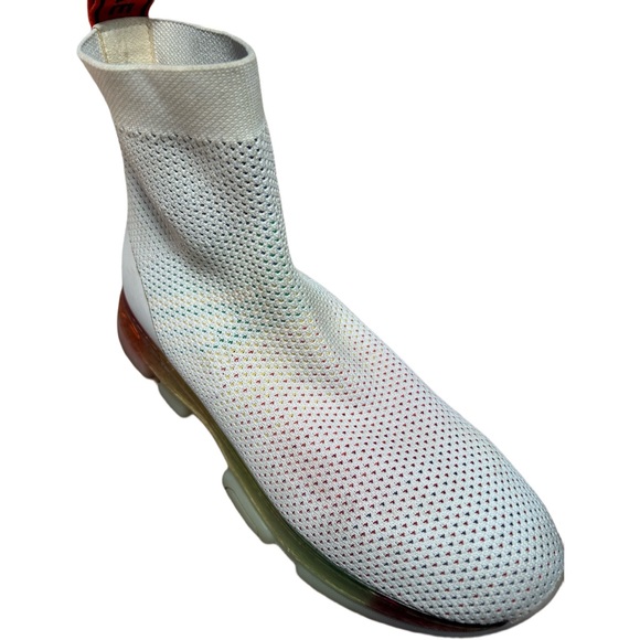 Limited edition Michael Kors pride rainbow sole sneakers - Picture 7 of 8